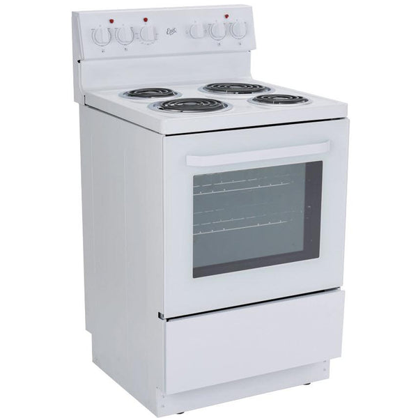 Epic 24-inch Freestanding Electric Range EER239W IMAGE 1