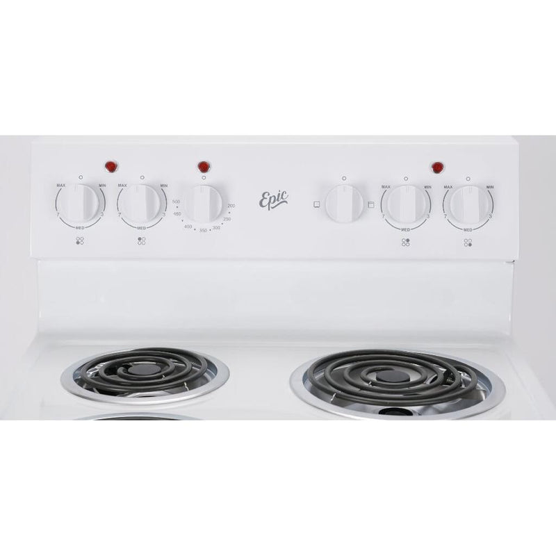 Epic 24-inch Freestanding Electric Range EER239W IMAGE 2