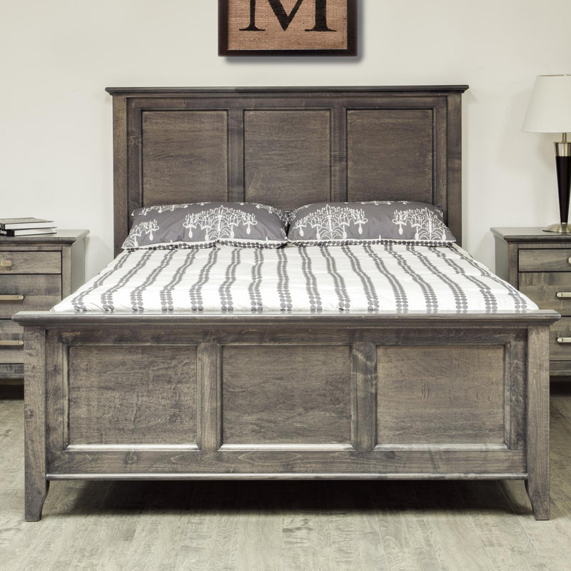 Mako Wood Furniture Acer Queen Panel Bed M-5800-Q IMAGE 1