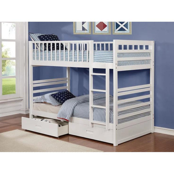IFDC Kids Beds Bunk Bed B 110-W IMAGE 1