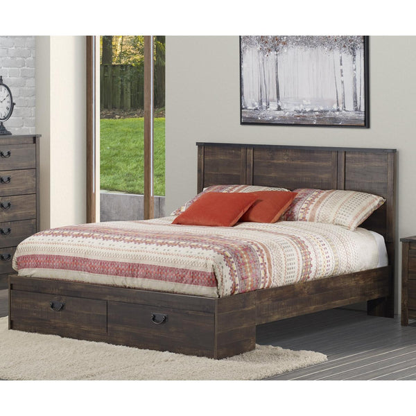 Dynamic Furniture Hunter Queen Panel Bed with Storage 634-613/634-438/634-770 IMAGE 1