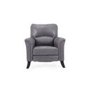 Decor-Rest Furniture Power Leather Recliner 3450 Power Reclining Chair IMAGE 3