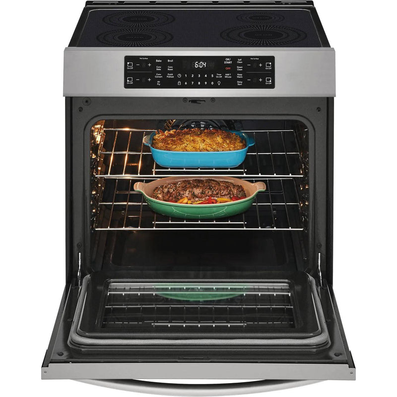 Frigidaire Gallery 30-inch Freestanding Induction Range with Air Fry Technology CGIH3047VF IMAGE 8