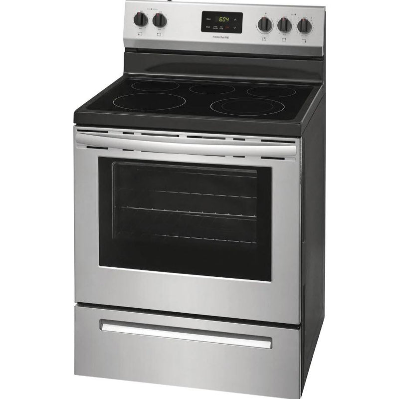 Frigidaire 30-inch Freestanding Electric Range with Even Baking Technology FCRE305CAS IMAGE 5