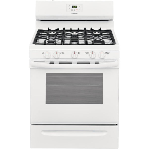 Frigidaire 30-inch Freestanding Gas Range with Even Baking Technology FCRG3052AW IMAGE 1