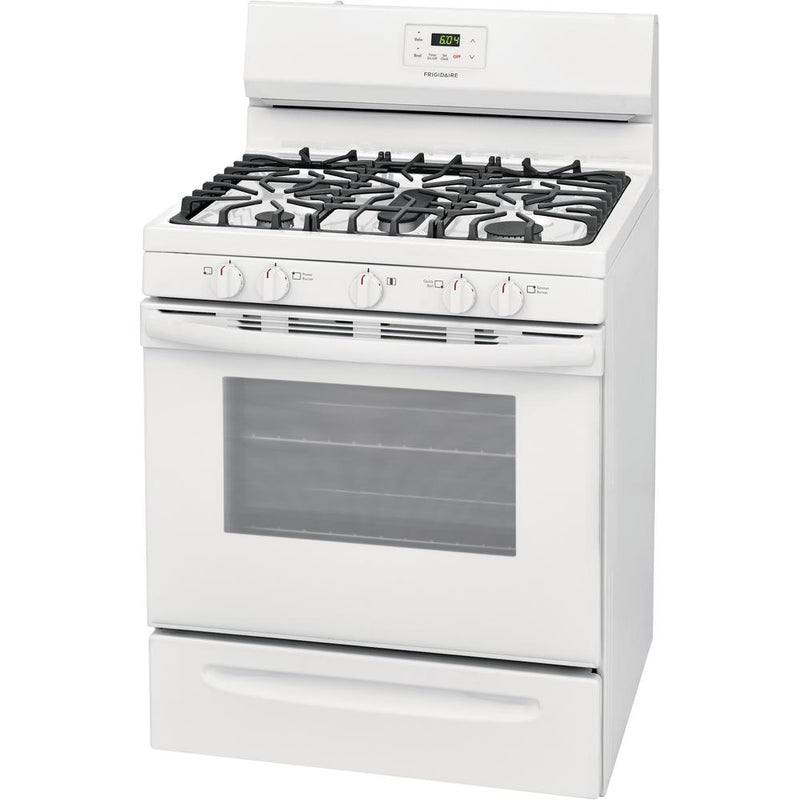 Frigidaire 30-inch Freestanding Gas Range with Even Baking Technology FCRG3052AW IMAGE 3
