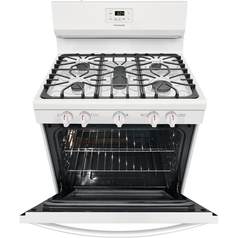 Frigidaire 30-inch Freestanding Gas Range with Even Baking Technology FCRG3052AW IMAGE 7