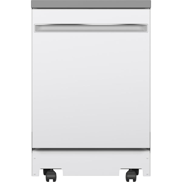 GE 24-inch Portable Dishwasher with Sanitize Option GPT225SGLWW IMAGE 1