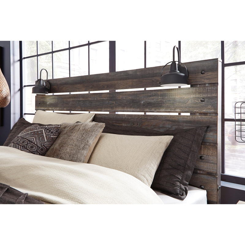 Signature Design by Ashley Drystan King Panel Bed with Storage B211-58/B211-56S/B211-97 IMAGE 3