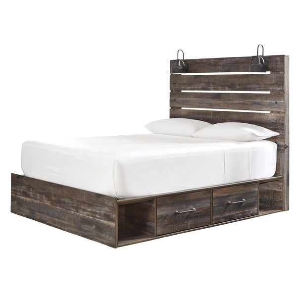 Signature Design by Ashley Drystan Queen Panel Bed with Storage B211-57/B211-54/B211-160/B100-13 IMAGE 1