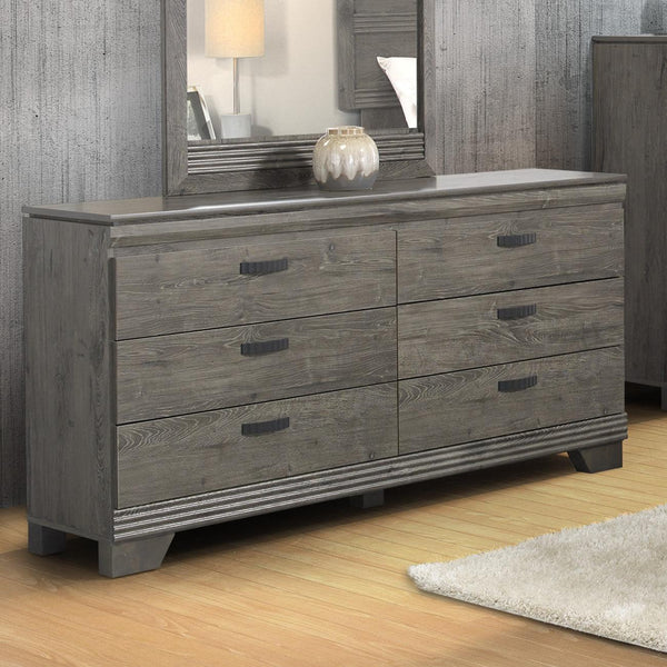 Dynamic Furniture Fontana 6-Drawer Dresser 393-862 IMAGE 1