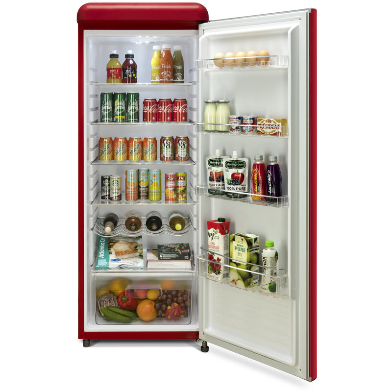 Epic 21.5-inch, 9 cu.ft. Freestanding All Refrigerator with Adjustable Thermostat RETRO IMAGE 3