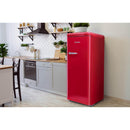 Epic 21.5-inch, 9 cu.ft. Freestanding All Refrigerator with Adjustable Thermostat RETRO IMAGE 4
