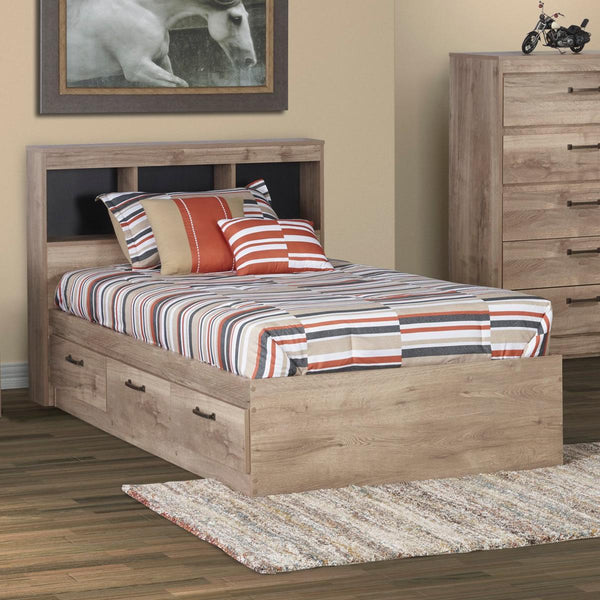 Twin mates discount storage bed