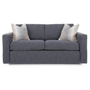 Decor-Rest Furniture Fabric Queen Sofabed 2T3QB Queen Sofabed - 2 Back Over 2 Seat IMAGE 1