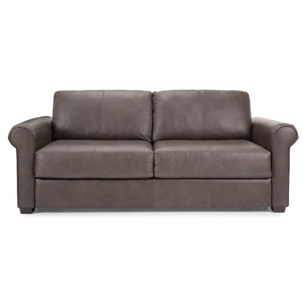 Decor-Rest Furniture Leather Queen Sofabed 3T2QB Queen Sofabed - 2 Back Over 2 Seat IMAGE 1