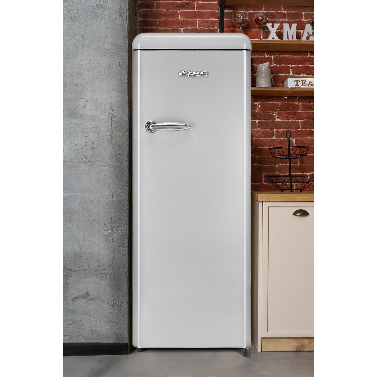 Epic 21-inch, 9 cu. ft. Freestanding All Refrigerator with Adjustable