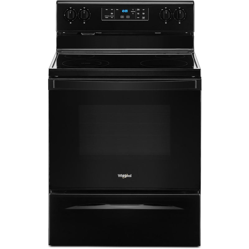 Whirlpool 30-inch Freestanding Electric Range with Frozen Bake™ Technology YWFE515S0JB IMAGE 1