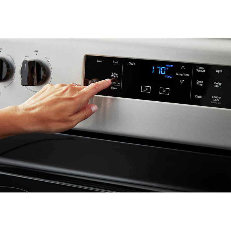 Whirlpool 30-inch Freestanding Electric Range with Frozen Bake™ Technology YWFE515S0JS IMAGE 10
