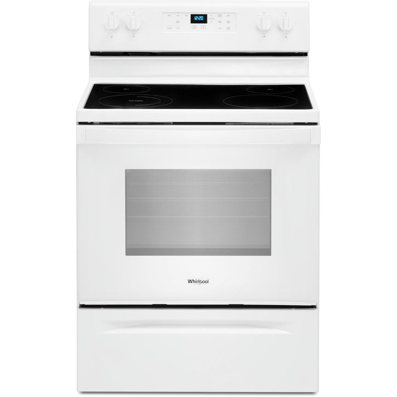Whirlpool 30-inch Freestanding Electric Range with Frozen Bake™ Technology YWFE515S0JW IMAGE 1