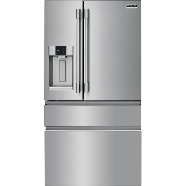 Frigidaire Professional 36-inch, 21.8 cu.ft. Counter-Depth French 4-Door Refrigerator with External Water and Ice System PRMC2285AF IMAGE 1