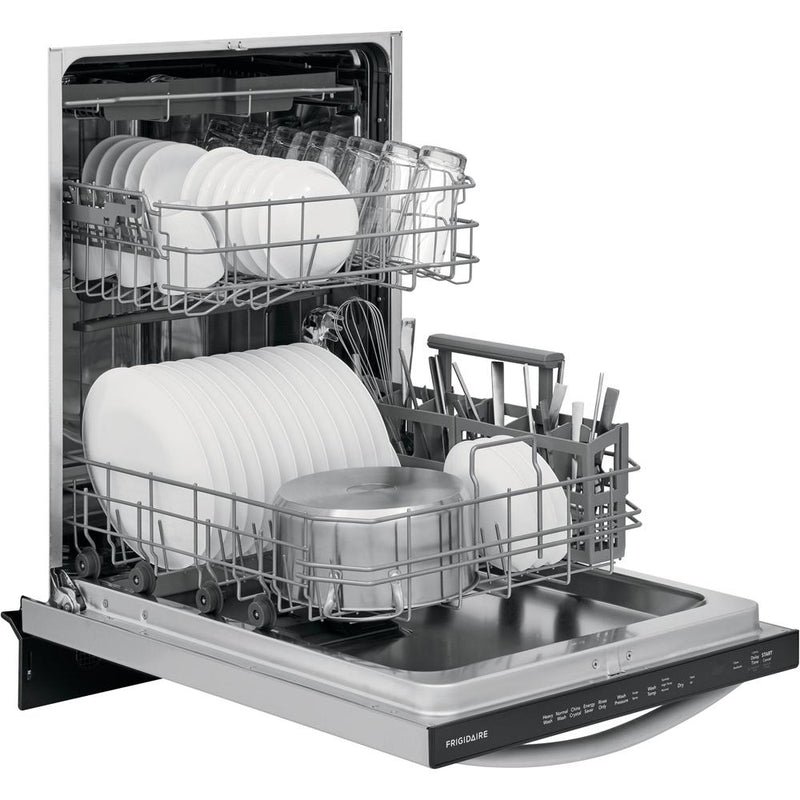 Frigidaire 24-inch Built-in Dishwasher with EvenDry™ 3 RACK SS INTERIOR IMAGE 12