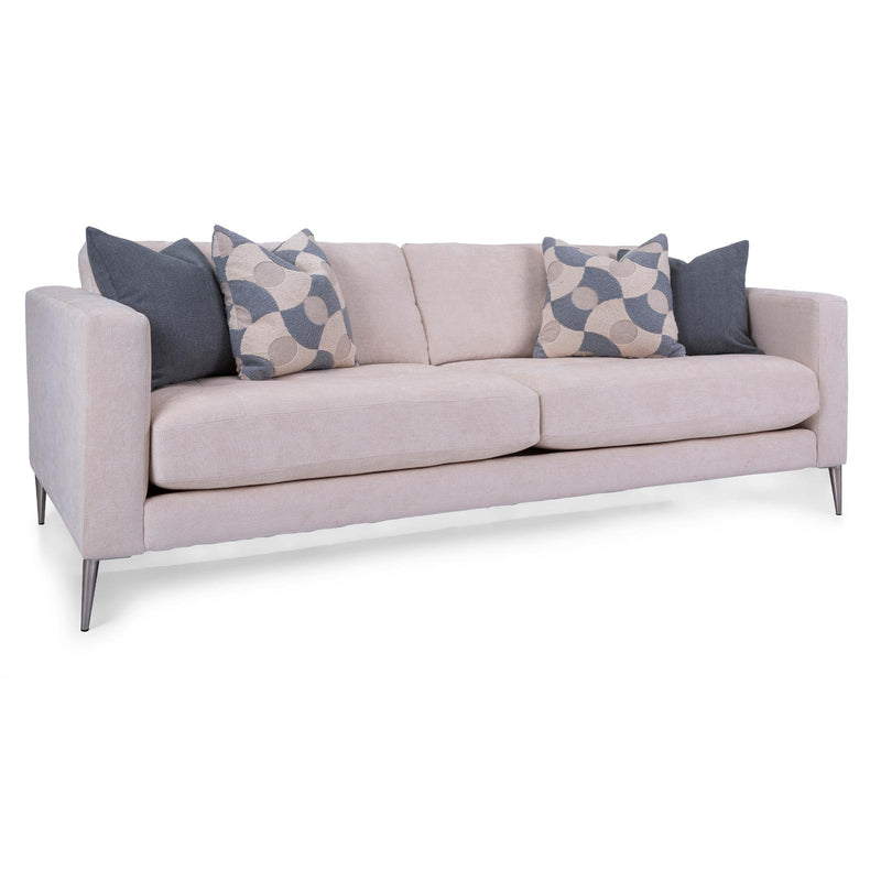 Decor-Rest Furniture Stationary Fabric Sofa 2795 Sofa IMAGE 2