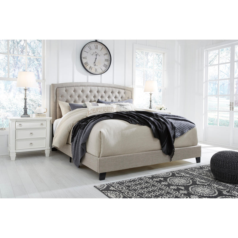 Signature Design by Ashley Jerary Queen Upholstered Platform Bed B090-781 IMAGE 2