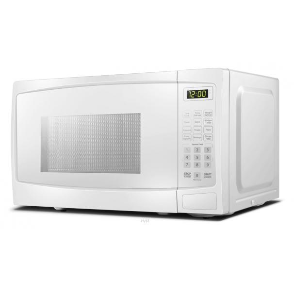 Danby 17-inch, 0.7 cu.ft. Countertop Microwave Oven with Auto Defrost DBMW0720BWW IMAGE 7