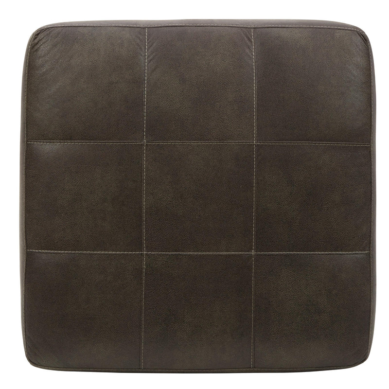 Signature Design by Ashley Navi Leather Look Ottoman 9400208 IMAGE 3