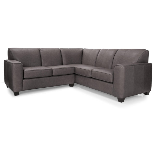 Decor-Rest Furniture Embark Leather Match 2 pc Sectional 3705 2 pc Sectional ALL LEATHER IMAGE 1