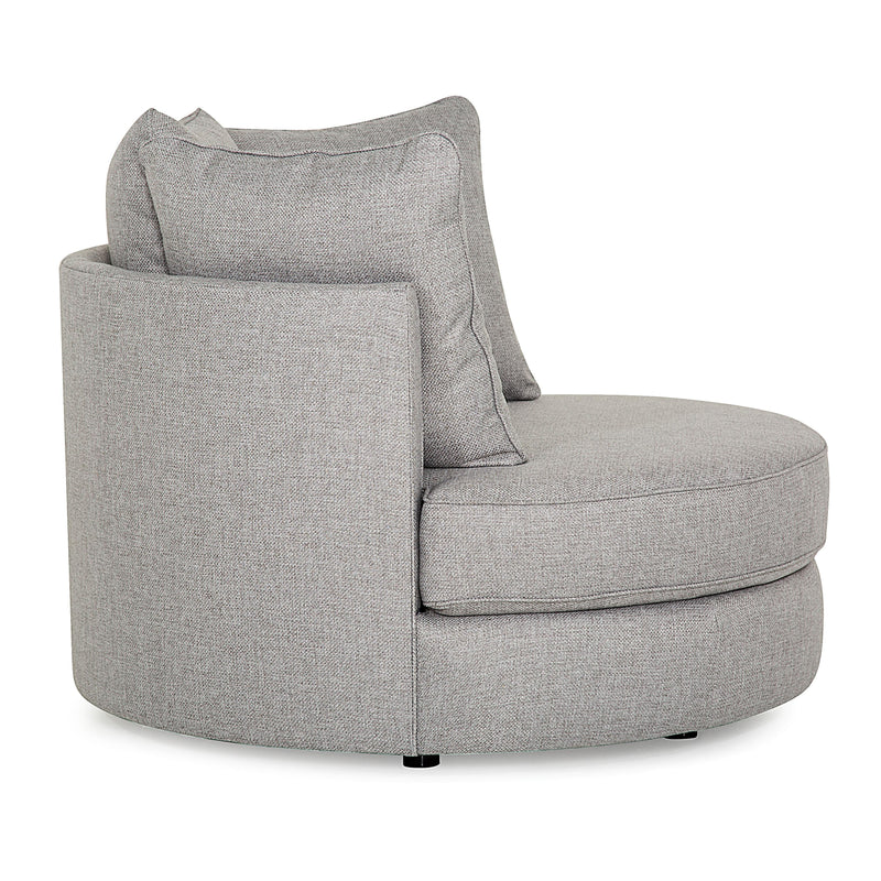 Palliser Sutton Swivel Fabric Accent Chair 70041-33-CHESS-GREY IMAGE 3