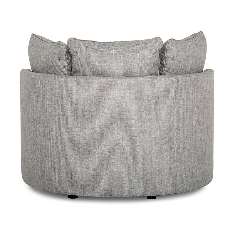 Palliser Sutton Swivel Fabric Accent Chair 70041-33-CHESS-GREY IMAGE 4