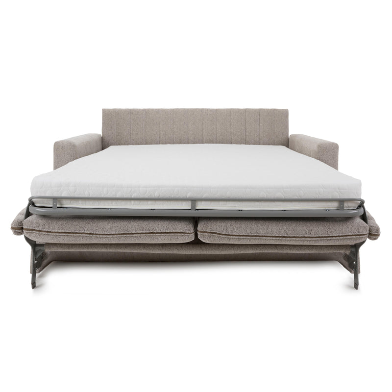 Decor-Rest Furniture Fabric Queen Sofabed 2TH-QB Queen Sofabed - 2 Back over 2 seat IMAGE 3