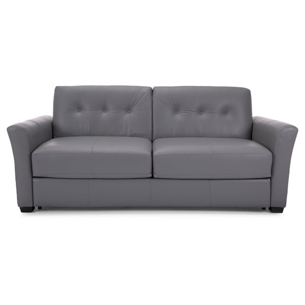 Decor-Rest Furniture Leather Queen Sofabed 3TH-QB Queen Sofabed - 2 Back over 2 seat IMAGE 1