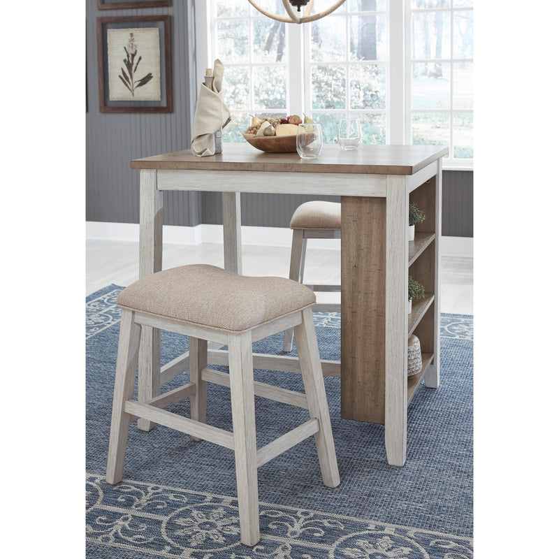 Signature Design by Ashley Skempton 3 pc Counter Height Dinette D394-113 IMAGE 2