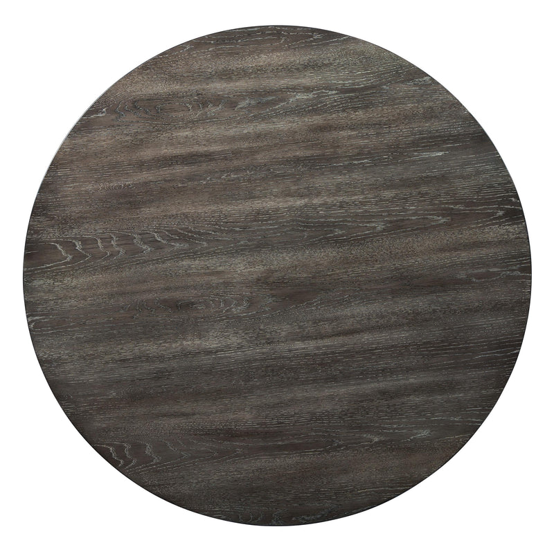 Signature Design by Ashley Round Nelling Dining Table with Pedestal Base D287-15B/D287-15T IMAGE 2