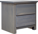 Mako Wood Furniture Autumn 2-Drawer Kids Nightstand Autumn Nightstand