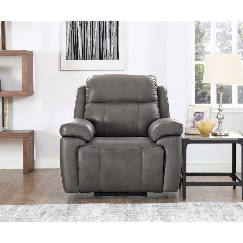 Amax Leather Sydney Power Leather Match Recliner 6565-10P3-2131A IMAGE 3
