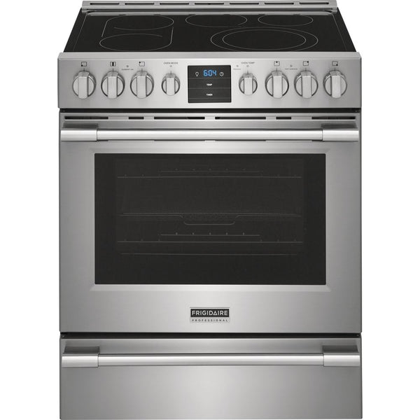 Frigidaire Professional 30-inch Freestanding Electric Range with True Convection Technology PCFE307CAF IMAGE 1
