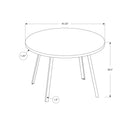 Monarch Round Dining Table I 1153 IMAGE 9