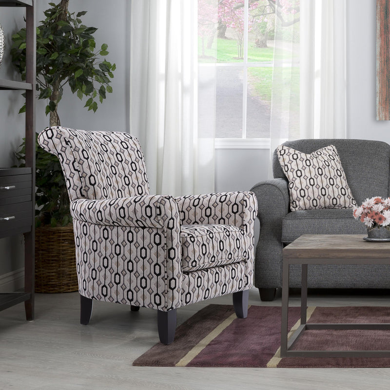 Decor-Rest Furniture Stationary Fabric Accent Chair 2470C-CO IMAGE 2