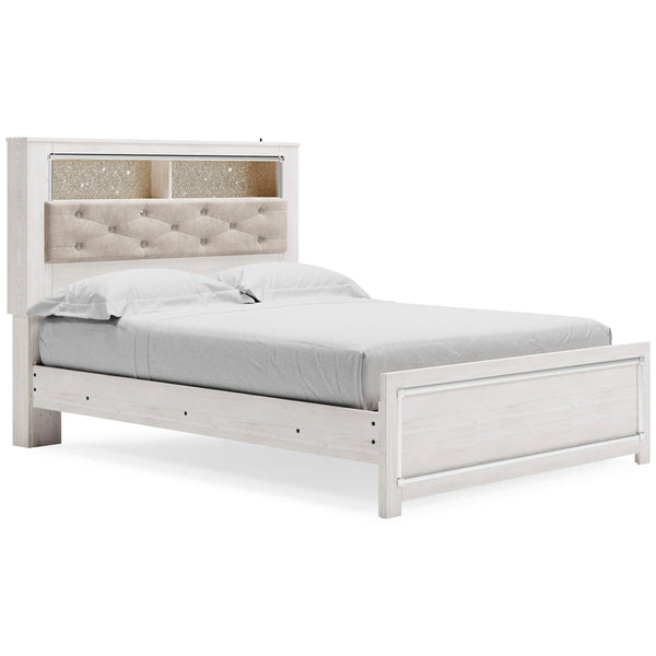 Signature Design by Ashley Altyra Queen Upholstered Bookcase Bed B2640-65/B2640-54/B2640-96 IMAGE 1