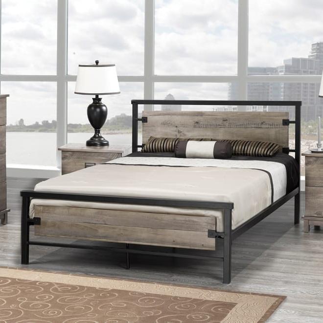 Titus Furniture Full Platform Bed T-2339G-D IMAGE 1