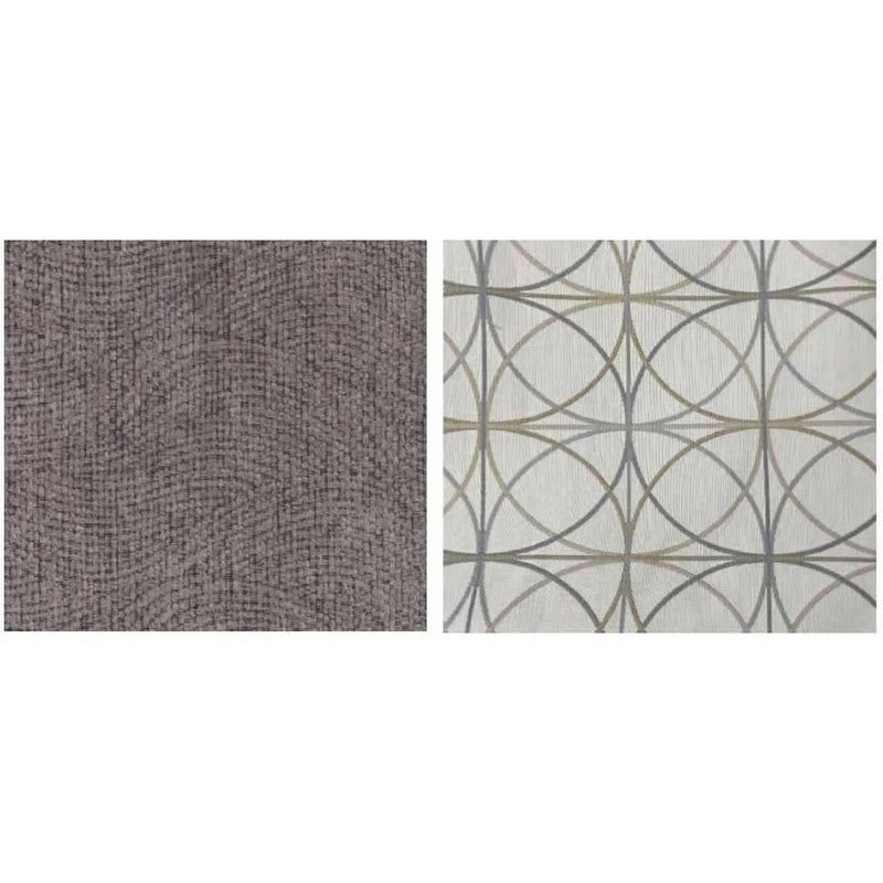 Decor-Rest Furniture Stationary Fabric Sofa 2967-S Sofa - Struttura Pewter IMAGE 4
