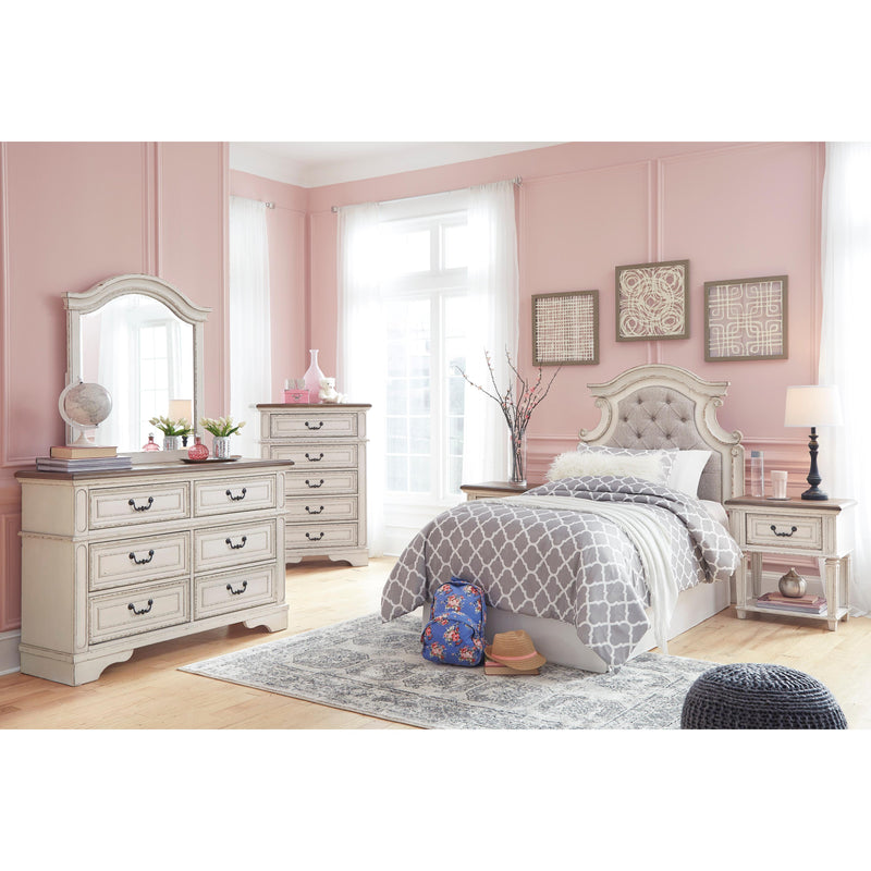 Signature Design by Ashley Realyn 6-Drawer Kids Dresser with Mirror B743-21/B743-26 IMAGE 6
