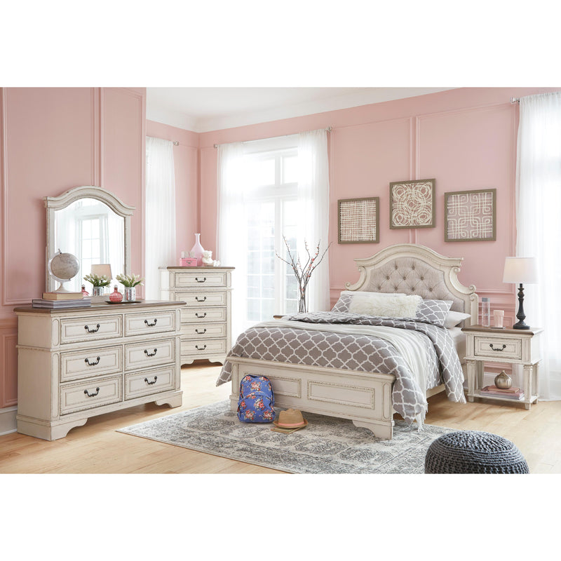 Signature Design by Ashley Realyn 6-Drawer Kids Dresser with Mirror B743-21/B743-26 IMAGE 7