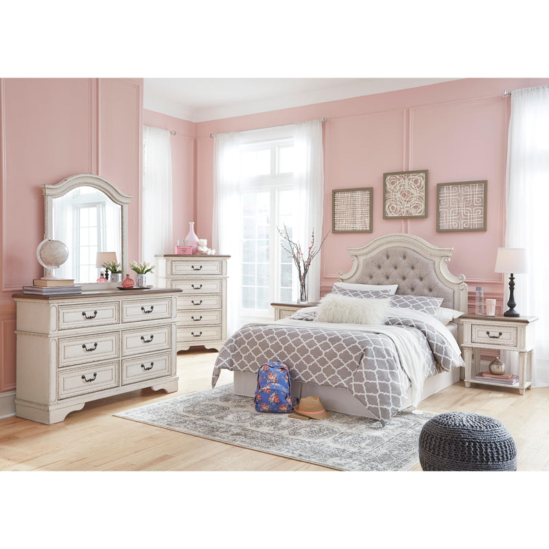 Signature Design by Ashley Realyn 6-Drawer Kids Dresser with Mirror B743-21/B743-26 IMAGE 9