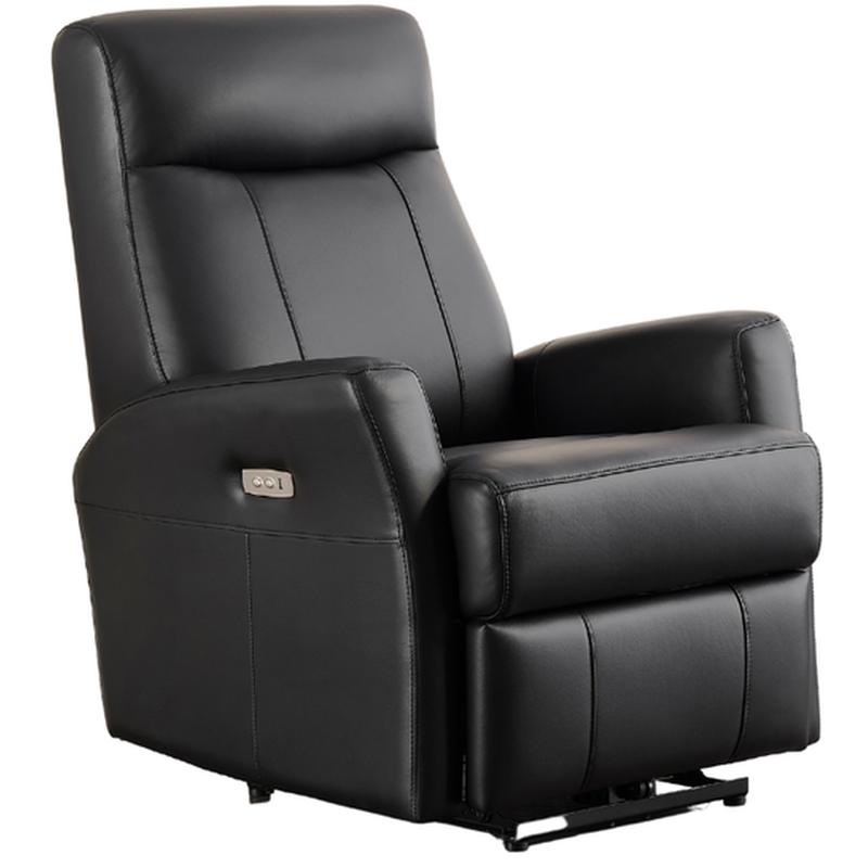 Amax Leather Graham Power Leather Match Recliner 6716-9-2512 IMAGE 1