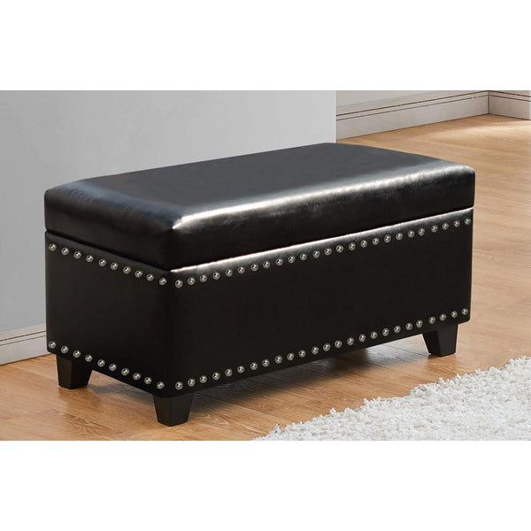 Titus Furniture Storage Bench T-824-BL IMAGE 1